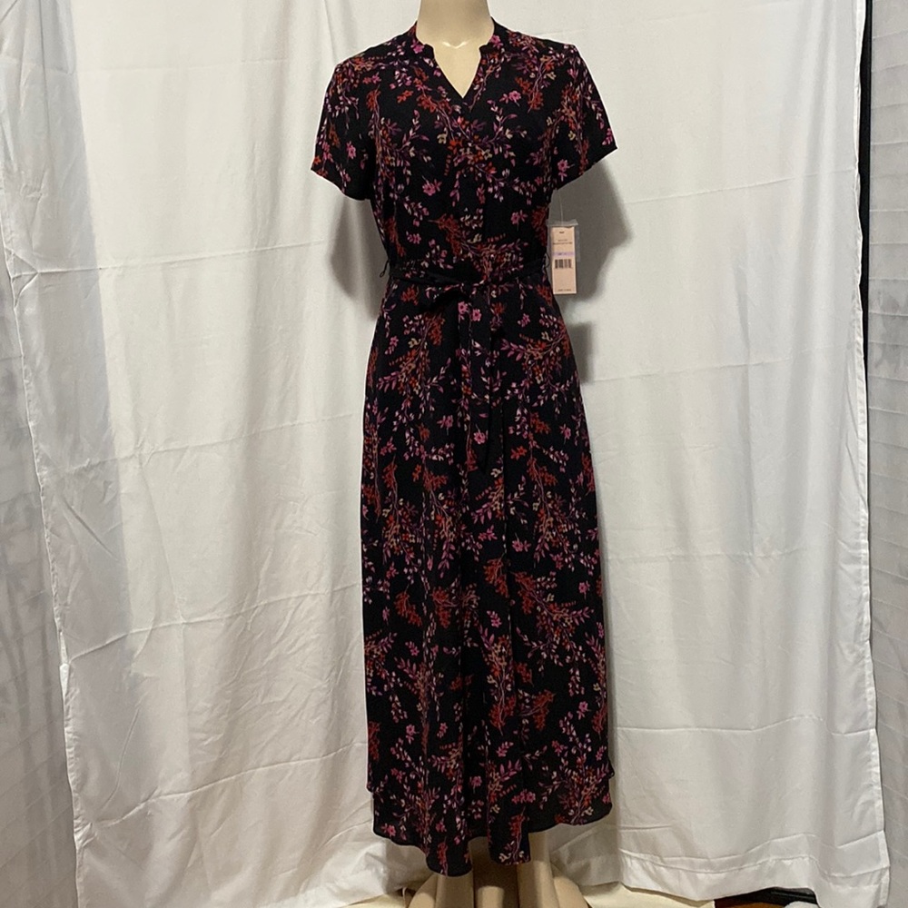 Nanette Lepore Dragonfruit Floral Print Dress Size 6 NWT